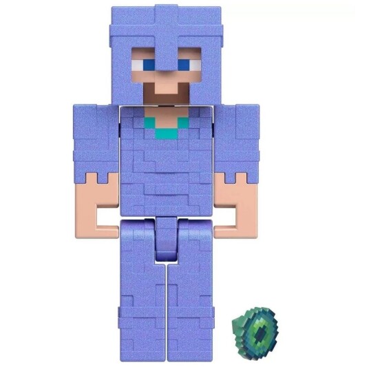 Minecraft Biome Builds 8cm Figure Strong Steve HLB14