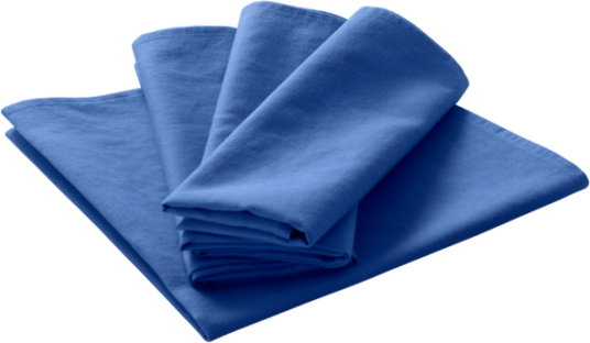KIT serviett 4 pk Blå lavendel