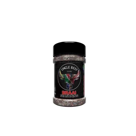 Angus & Oink Angus & Oink Braai Seasoning 220g Krydder med en Sør Afrikansk tvist Angus & Oink Angus & Oink Braai Seasoning 220g Krydder med en Sør Afrikansk tvist