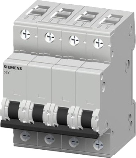 Strømbryter C 50A 3P+N 6kA 5SY6650 7