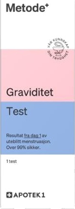 Metode graviditetstest 1 stk