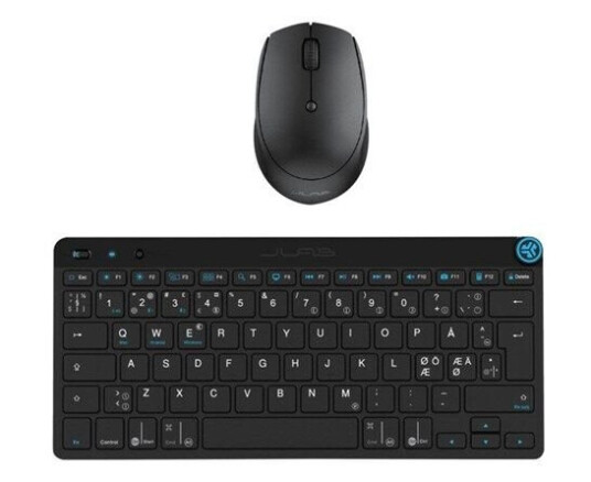 JLab GO Trådløst Tastatur og Mussett Nordisk Svart