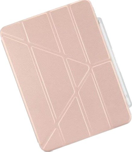 Pipetto Origami No3 Pencil Case for iPad 10.9 (2022) - Metallic Pink