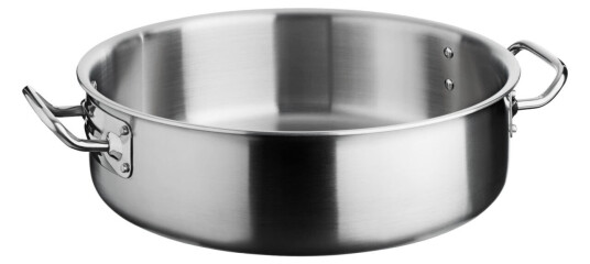 VEGA Lav gryte Livonia 7l 32x10 cm (ØxH) Sølvfarge Rund