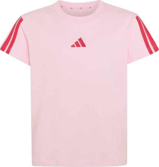 Adidas Sportswear Jg 3S Tee 160 Pink 152 Adidas Sportswear Jg 3S Tee 160 Pink 152