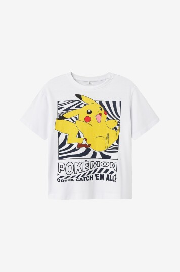 Name It T skjorte nkmJamish Pokemon Nreg SS Hvit