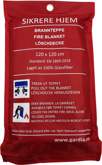 Brannteppe 120x120 cm