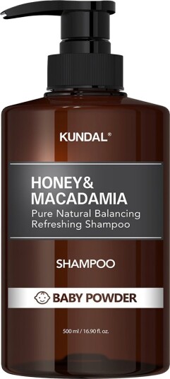 Kundal Honey & Macadamia Nature Shampoo Baby Powder 500ml Kundal Honey & Macadamia Nature Shampoo Baby Powder 500ml