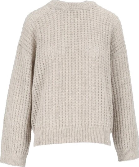 Peserico Dame Strikkevarer Beige XS,