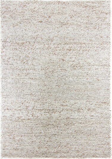 Ullteppe Avafors Wool Bubble natural Størrelse: 80 x 150 cm