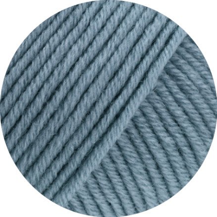 Lana Grossa Cool Wool Superbig Uni Garn 19 Gråblå