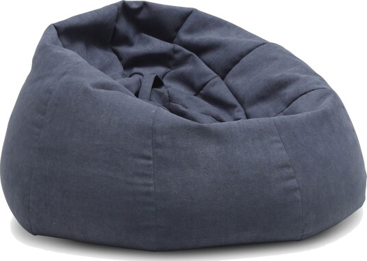 Asahiko Sittepuff 45 cm Marineblå