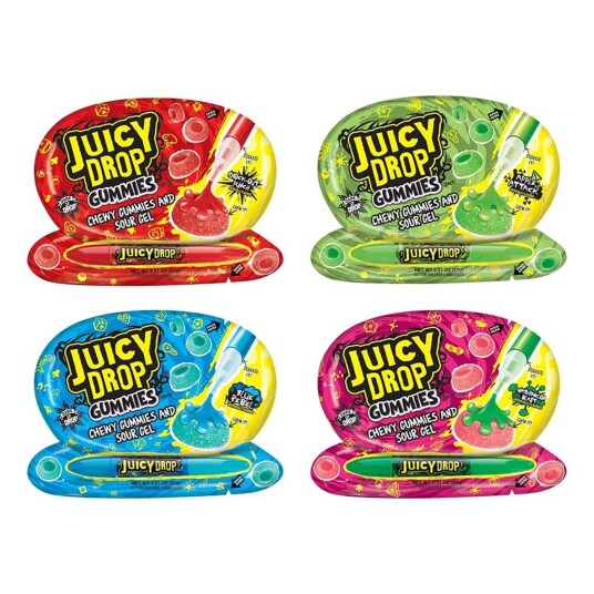Juicy Drop Gummies & Sour Gel 57g Juicy Drop Gummies & Sour Gel 57g