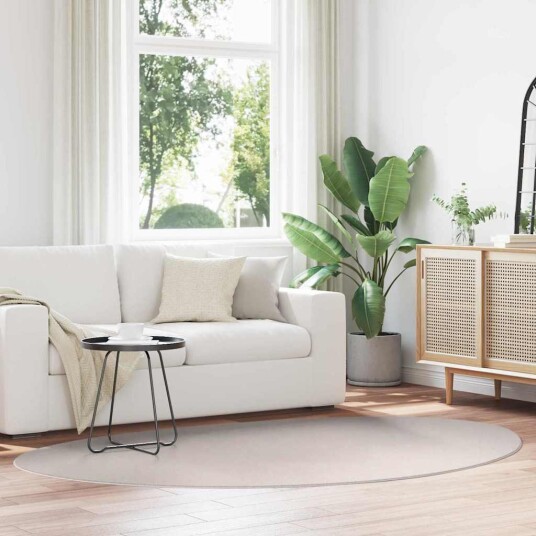 Teppe sand 160 x 230 cm Polyester