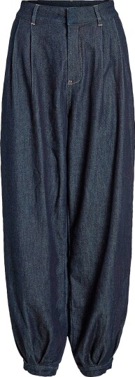 Vila Bukser viCuba Denim Balloon Pants /ln Blå