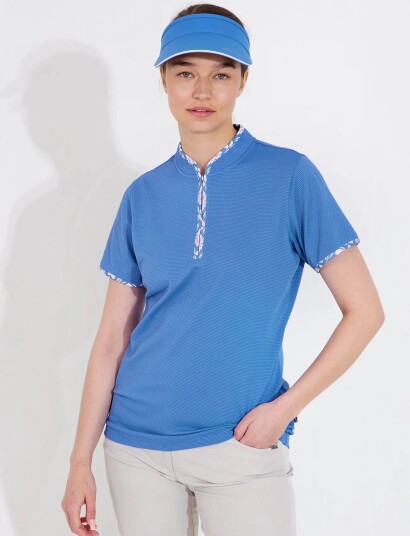 Abacus Lds Victoria Polo Blue L
