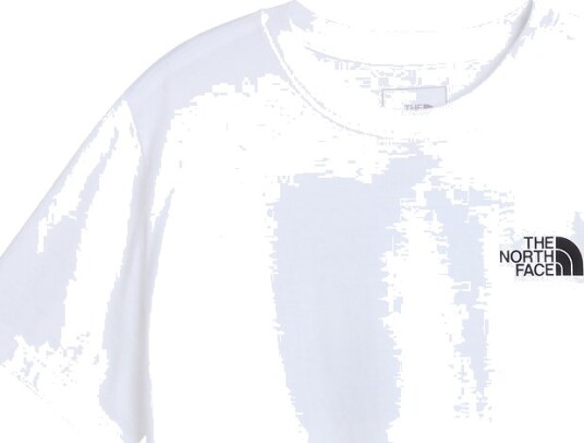 The North Face T skjorte   Tenåringsutvikling   TNF White   The North Face   14 16 år (164 176)   T skjorte Hvit Svart