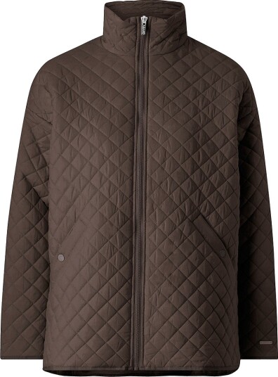 Aim'n   Jakke Oversized Quilted Jacket   Brun