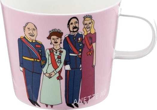 Modern House Anette Moi krus 27 cl kongefamilien rosa Modern House Anette Moi krus 27 cl kongefamilien rosa