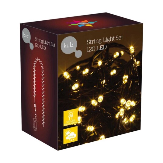 KULZ KULEDST120WW2 LYSSLYNGE 120 LED VARM HVIT KULEDST120WW2