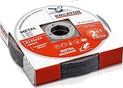 Slipebånd metall Ø 125x6,0 mm - 3 stk