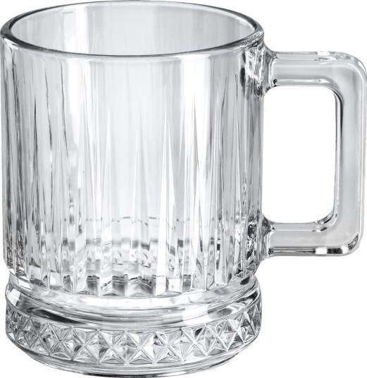 Pasabahçe Kaffe /gløggkrus Elysia; 31 cl 7.4x11.6 cm ØxH; Transparent; 2 Stykk / Forpakning