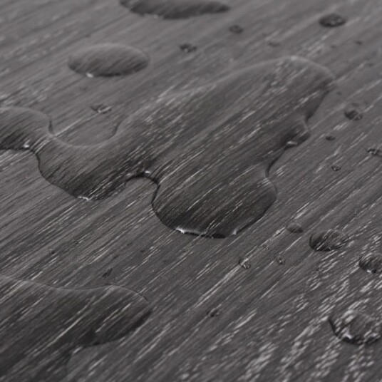 Selvklebende PVC-gulvplanker 5,21 m² 2 mm svart og hvit