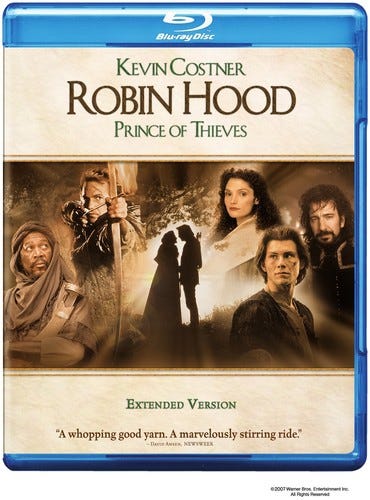 Robin Hood: Prince Of Thieves Bluray Robin Hood: Prince Of Thieves Bluray