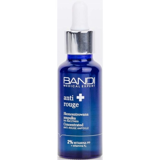 Bandi MEDICAL anti rouge Concentrated capillary ampoule 30 ml Bandi MEDICAL anti rouge Concentrated capillary ampoule 30 ml