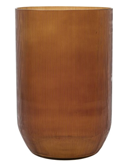 House Doctor Vase Amka Amber Orange 21.5X14.75CM