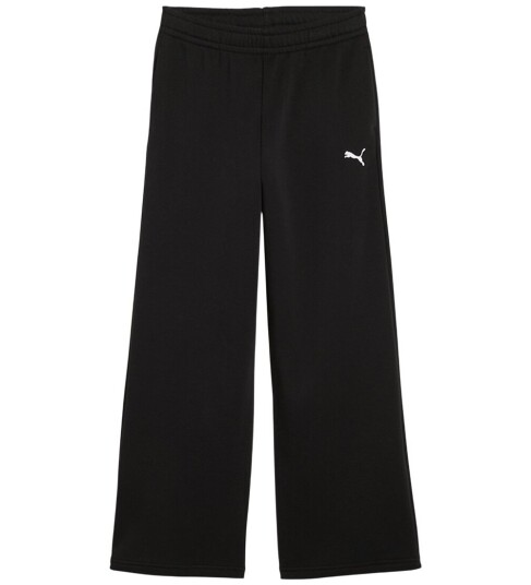 PUMA Ess Wide Leg Pants Tr G Black 164 PUMA Ess Wide Leg Pants Tr G Black 164