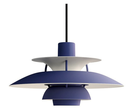 Louis Poulsen PH 5 pendel - Monokrom støvet indigo Louis Poulsen PH 5 pendel - Monokrom støvet indigo