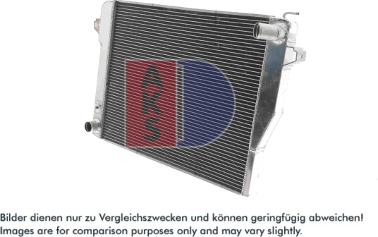 AKS DASIS 050001AL Radiator motorkjøling