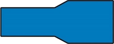 Kabelsko Blå Hun Flad Isol. 1,5 2,5Mm2 10 Stk. Kabelsko Blå Hun Flad Isol. 1,5 2,5Mm2 10 Stk.