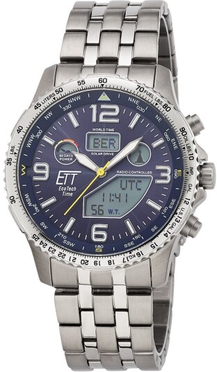 ETT Eco Tech Time Herreklokke EGT 11575 31M Professional Blå/Titan