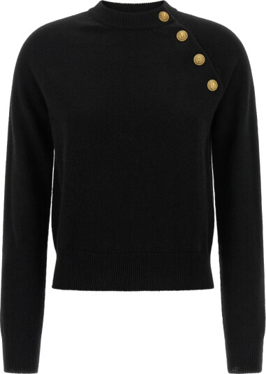Balmain Dame Strikkevarer Svart XS, Balmain Dame Strikkevarer Svart XS,