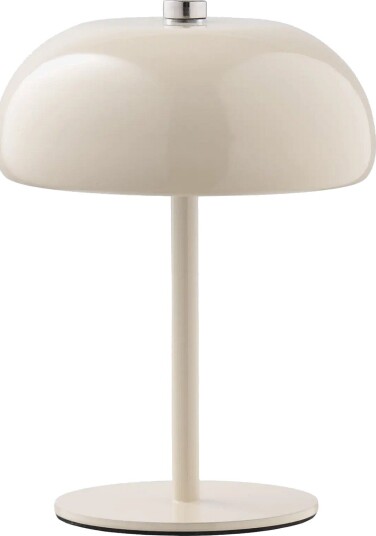 House Nordic Maren Table Lamp Rechargeable Metal BEIGE 13X13XH18 cm