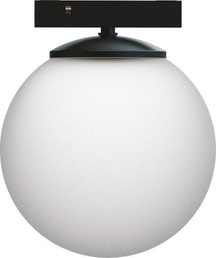 Ecofoss Click kugle skinnespot svart/opal
