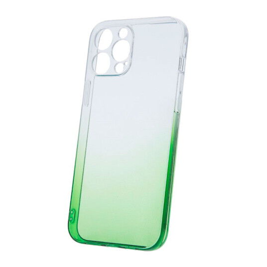 Gradient Deksel iPhone 15 Plus TPU Grønn