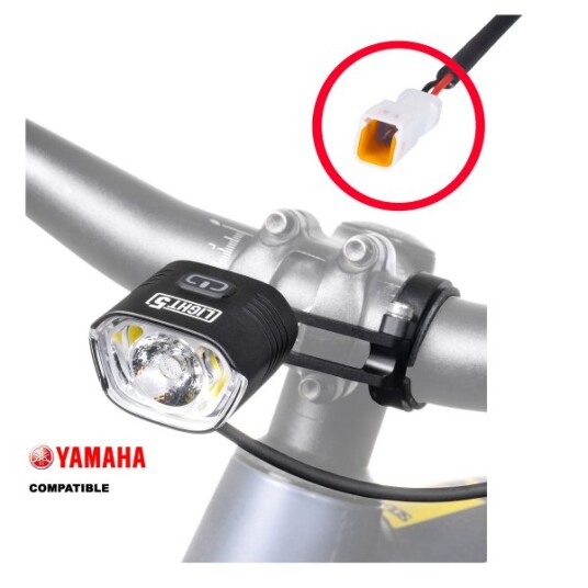 Elsykkellykt Light5 EB1000   1000 ml / Yamaha Kun lykt female