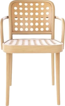 Ton No 822 Spisestol Naturfarget