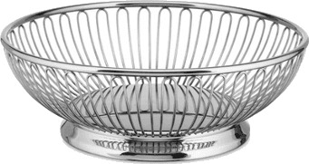 Alessi Round Wire Kurv Ø15 cm Alessi Round Wire Kurv Ø15 cm