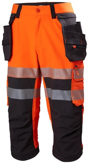 HH Workwear Workwear Helly Hansen Alna Hi Vis Håndverker Piratbukse Oransje C54