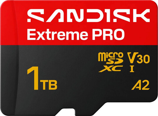 SANDISK Extreme PRO microSD/SD 250MB/s 1TB