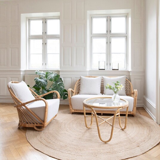 Sika Design Charlottenborg 2 seters sofa natur
