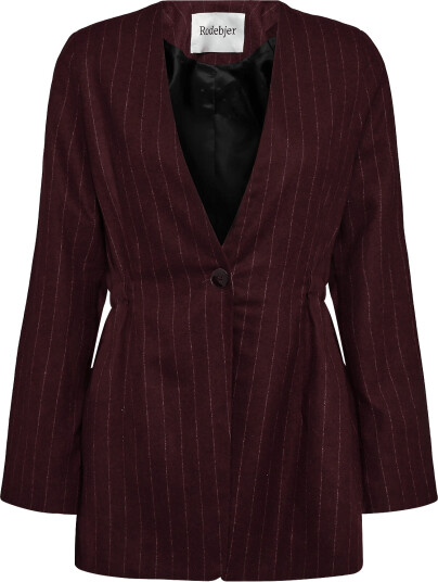 RODEBJER Rodebjer Pandora Pinstripe Burgundy L