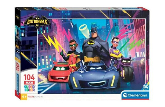 Clementoni Jigsaw Puzzle Super Color Maxi Bathweels 104pcs. Gulv