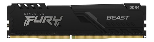 Kingston FURY Beast - DDR5 - modul - 32 GB - DIMM 288-pin - 6000 MHz / PC5-48000 - CL30 - 1.4 V - ikke-bufret - on-die ECC - svart