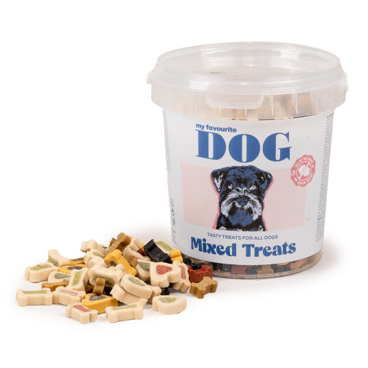 Blandede godbiter 500 g for hund - My Favourite Dog hundemat