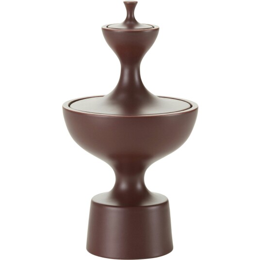 Vitra Keramisk Beholder No. 1 Dark Aubergine   Bokser og esker Keramikk Dark Eggplant   20138701